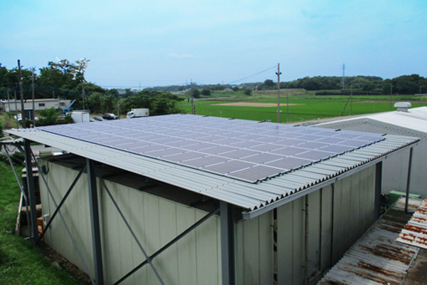 北関東営業所の太陽光発電システム